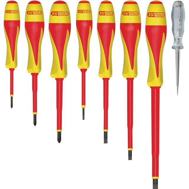 Tournevis Ultimate Isoles 1000V JEU de 8 référence fournisseur KS9226218